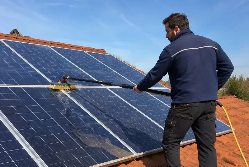 Nettoyage et entretien de panneaux solaires à Magrie